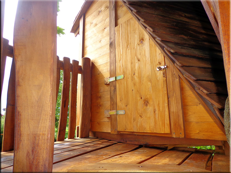 Baumhaus in 4m Höhe mit vielen Extras, ideal zum Übernachten